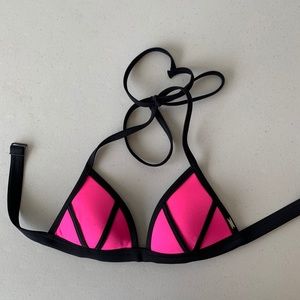 PINK push up bikini top